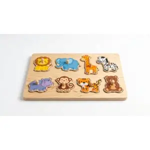 Animal Peg Puzzle Board