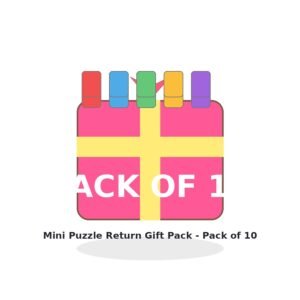 Mini Puzzle Return Gift Pack - Pack of 10