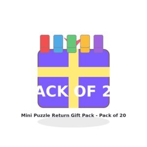 Mini Puzzle Return Gift Pack - Pack of 20