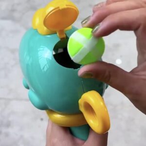 Children's shooting ball gun toy with target, parent-child interactive target game