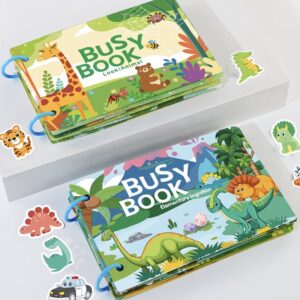 Children's reusable sticker activity book tear-and-paste puzzle toy